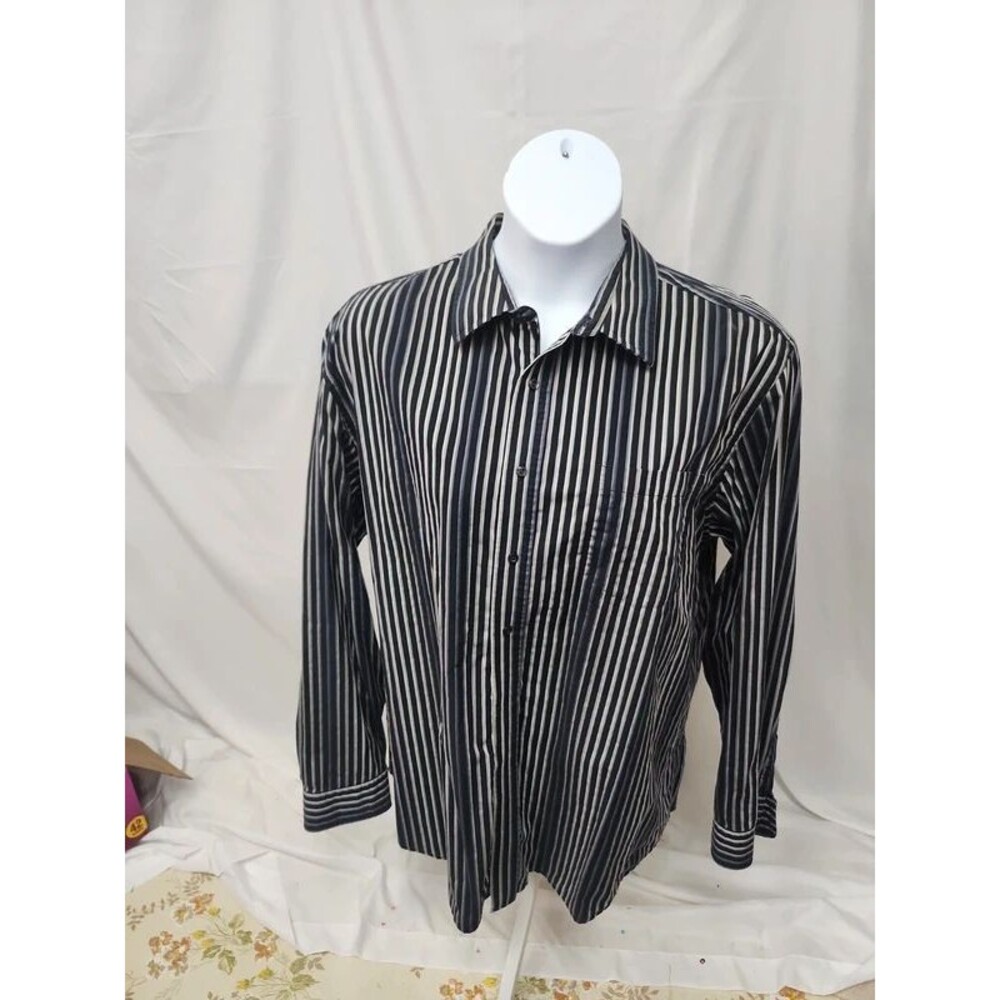 George mens 3XL striped shirt
